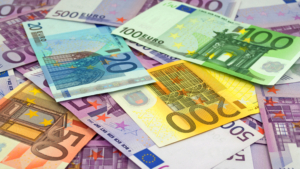 verschiedene Euroscheine
