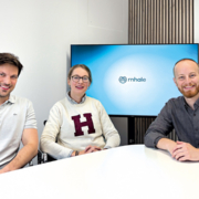 Dr. David Jürgens (CSO), Leonie Deßloch (CTO) und Dr. Benjamin Winkeljann (CEO)