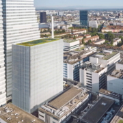 bau12_assets.roche Kopie Im Vergleich zu Turm 1 und 2 nur ein kleiner Bruder, der geplante Neubau von Roche in Basel