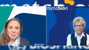 Dr. Sylvia Wojczewski, CEO der BioSpring GmbH und Dr. Regina Bichlmaier, CEO der metabion GmbH