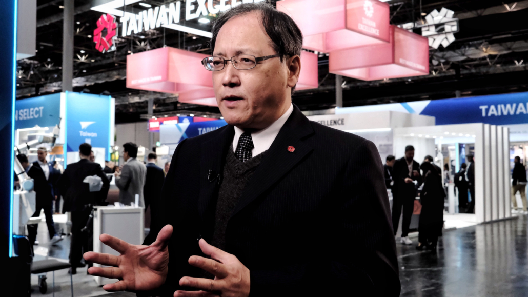 mtz.de_Taiwan_Excellence_Medica_2025_IMG2 Simon Wang, Präsident & CEO des Taiwan External Trade Development Councils