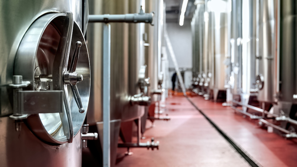 Pilz to go: Fermenterbatterie auf dem landwirtschaftlichen Hof