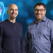 CEO Pierre Tangermann (links) und CSO Dr. Mirko Buchholz haben eine Zahnpasta entwickelt, die ein mächtiges Medienecho erzeugte.