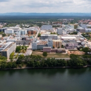 Luftaufnahme Standort Mannheim von Roche Deutschland