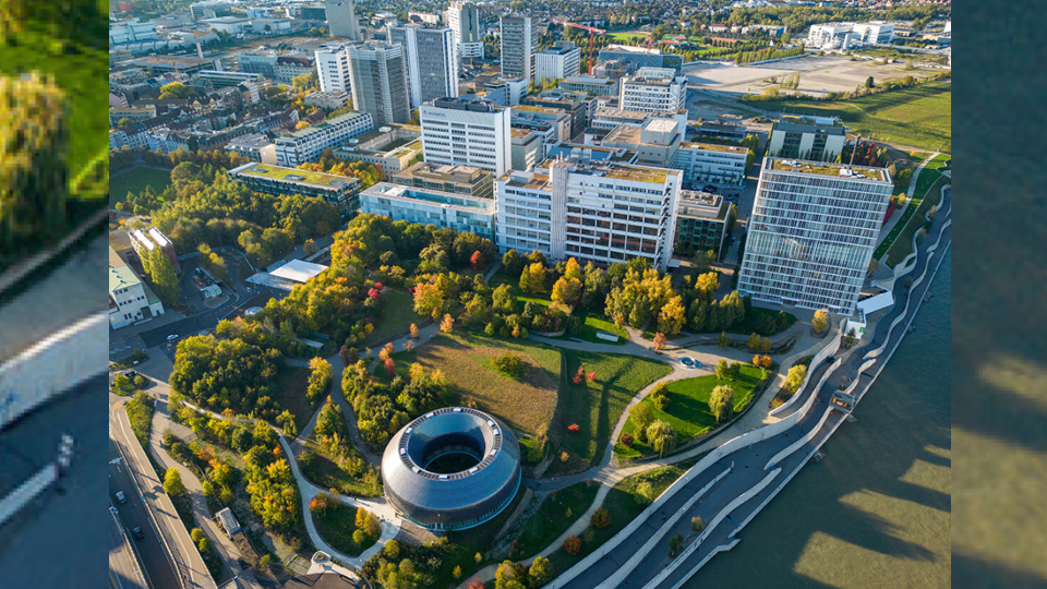 Der Novartis Campus in Basel