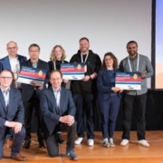 Preisträger und ihre Unterstützer auf den German Biotech Days in Leipzig