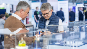 Die MedtecLIVE bietet Gelegenheit zum persönlichen Austausch.