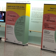 Dass der Klimawandel auch zu neuen Herausforderungen für das Gesundheitswesen führt, zeigte die Begleitausstellung.