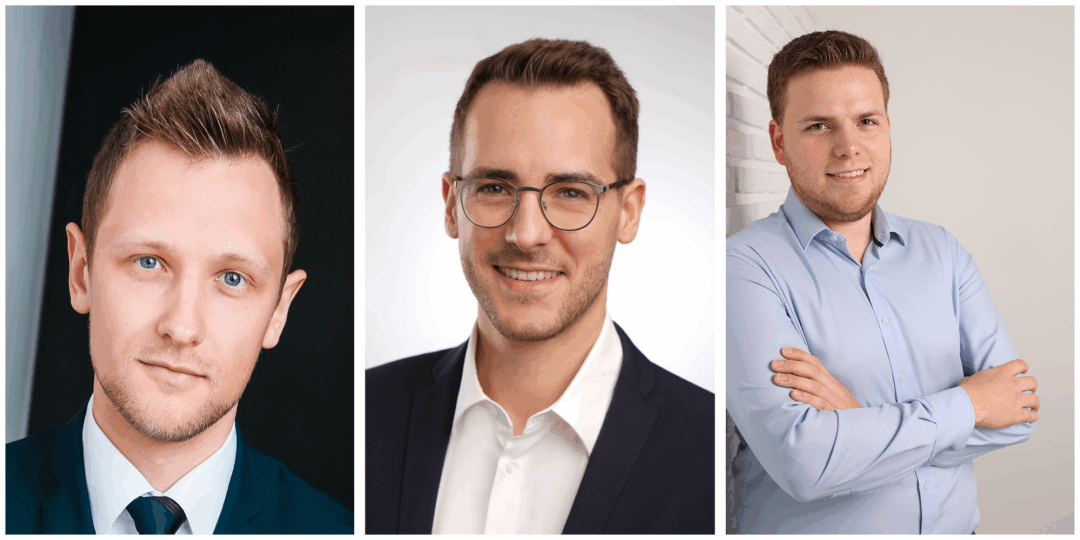 v.l. Simon Lyra, Bastian Latsch, Ingo Hoyer