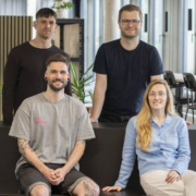 Das Sapientec-Team: Simon Thimm, Niklas Rettig, Patrick Schülein und
Mareike Matz-Kellner (v.l.)