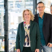 Die Sprecher von SaxoCell®: Prof. Dr. Ulrike Köhl (Fraunhofer IZI und Universität Leipzig), Prof. Dr. Frank Buchholz und Prof. Dr. Martin Bornhäuser (beide Universität Dresden)