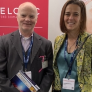 Samanta Cimitan mit Ihrem Lieblingsredakteur bei Celonic in Basel