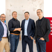 v.l.: Dr. Dirk Freitag-Stechl (Managing Director, TRIMT GmbH),
Dr. Johannes Notni (Managing Partner, TRIMT GmbH), Dr. Marco Müller (Managing Director / CEO, ABX GmbH), Dr. Robert Mieth (CFO, ABX GmbH)